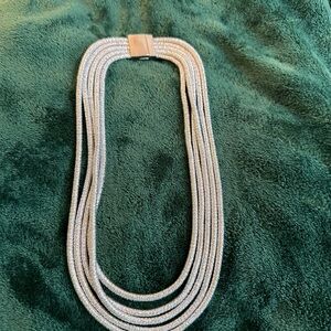 Silver Multi-Strand Necklace